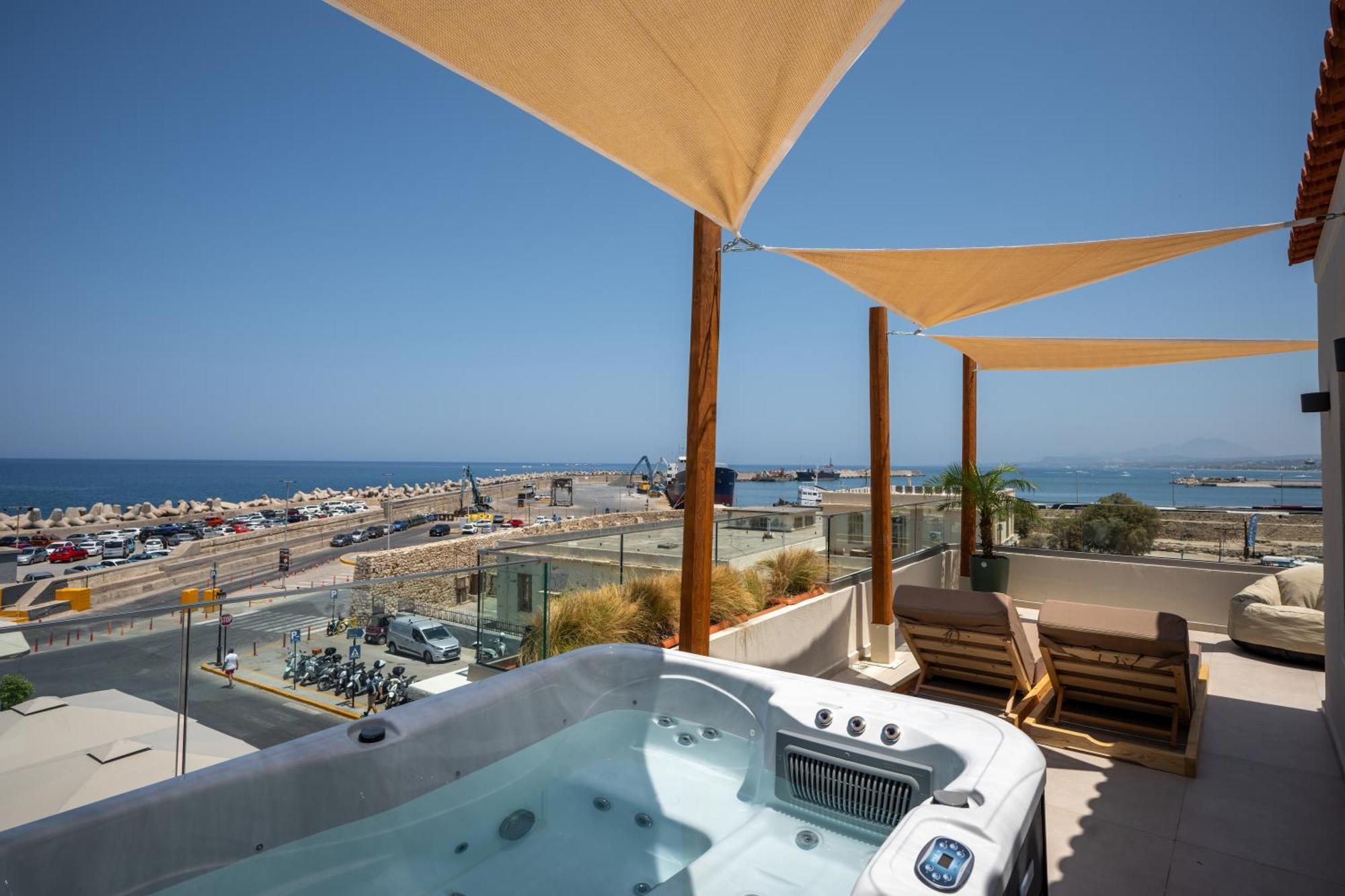 Rettimo Suites, Experience Luxury In The Heart Of Rethymno Exteriör bild