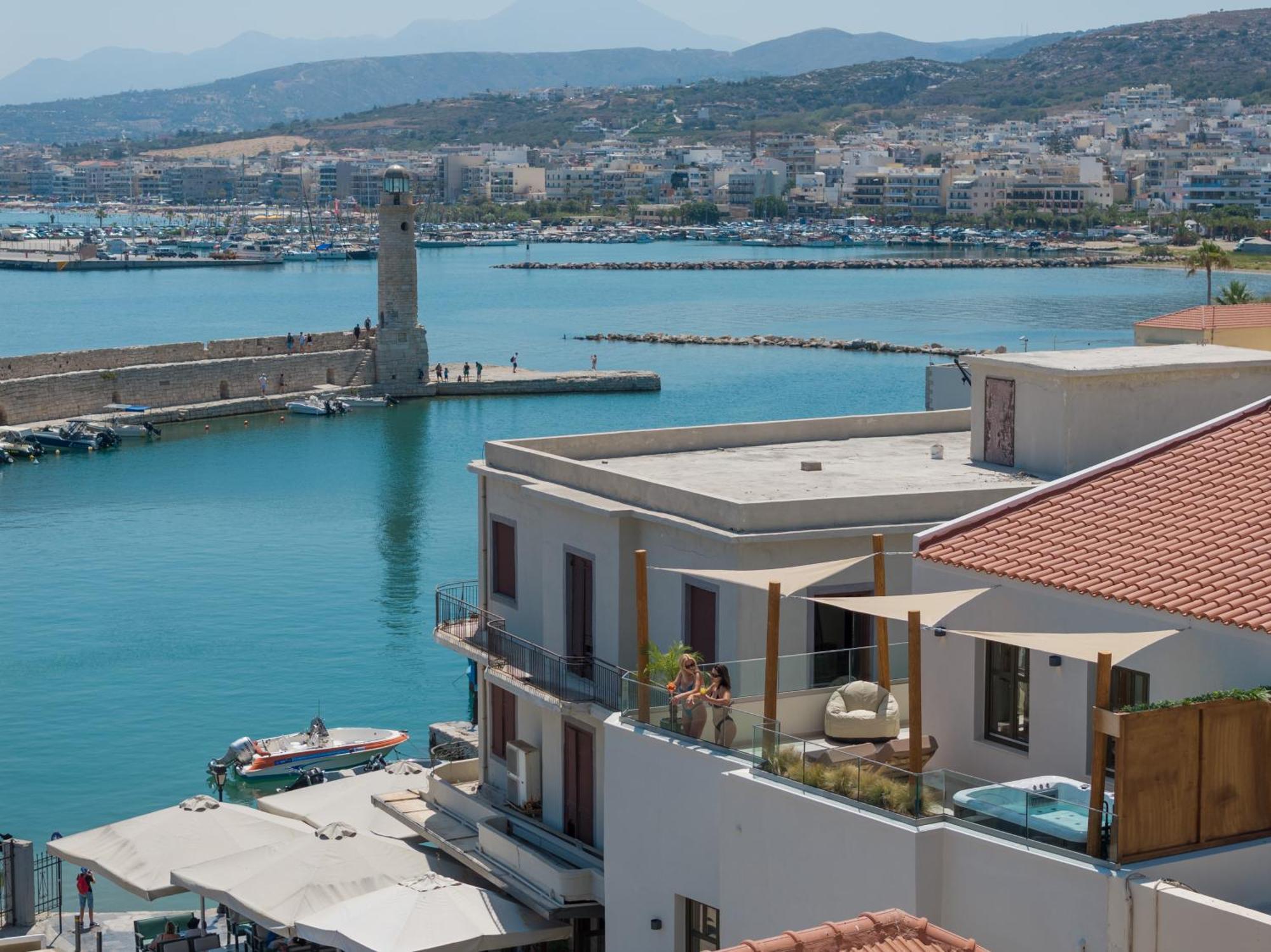 Rettimo Suites, Experience Luxury In The Heart Of Rethymno Exteriör bild