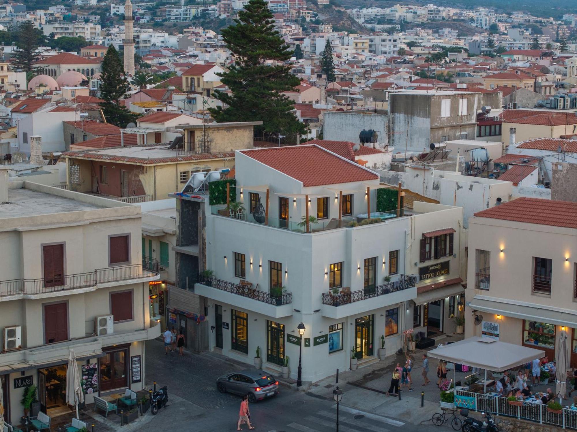 Rettimo Suites, Experience Luxury In The Heart Of Rethymno Exteriör bild